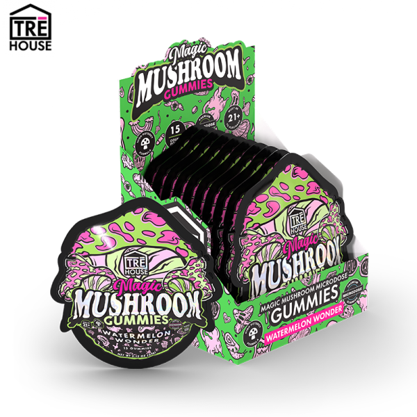 TRE HOUSE MAGIC MUSHROOM GUMMIES 15CT/10PK